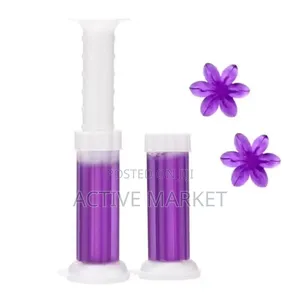 Photo - Toilet Freshener and Cleaner Flower Gel