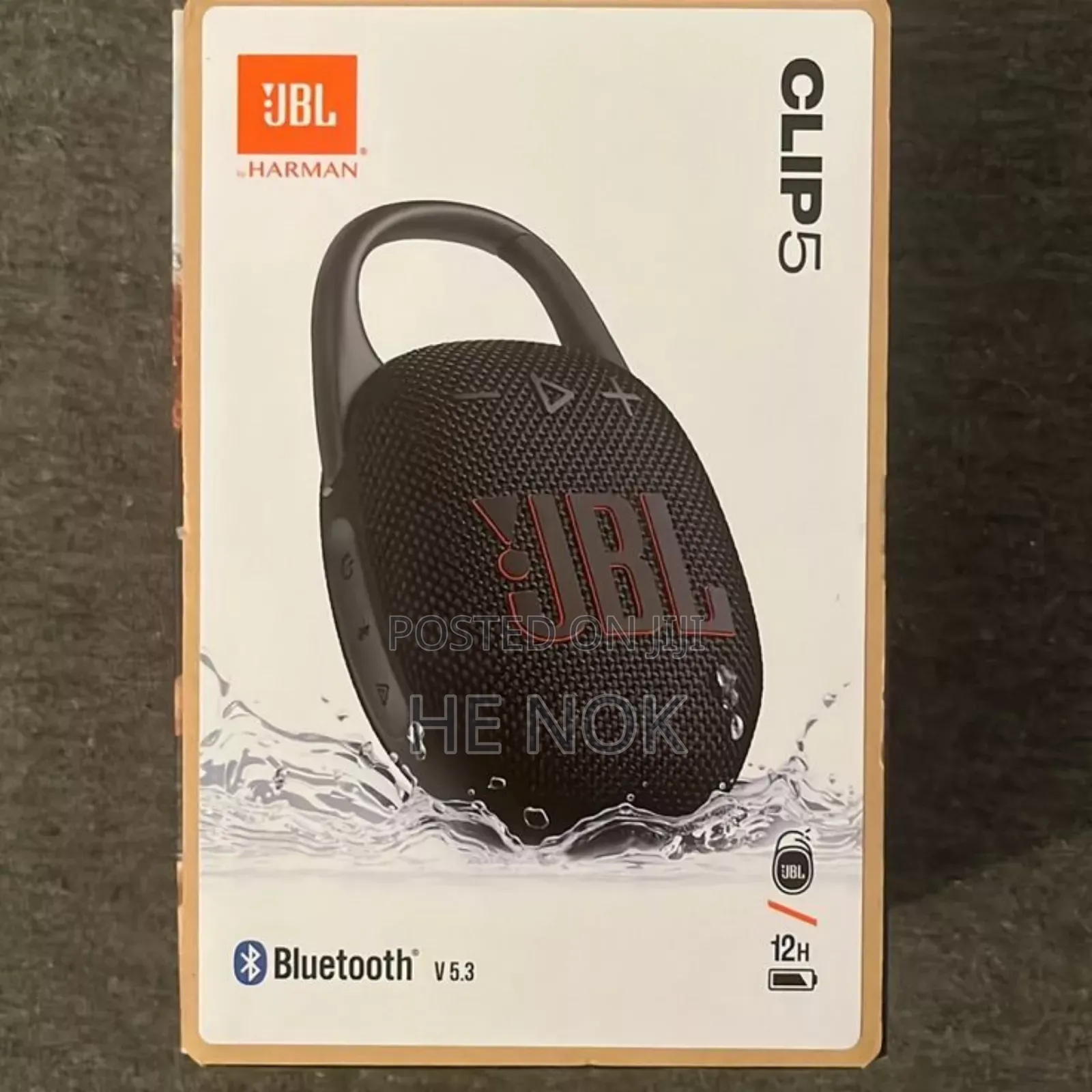 JBL Clip 5 Waterproof Speaker