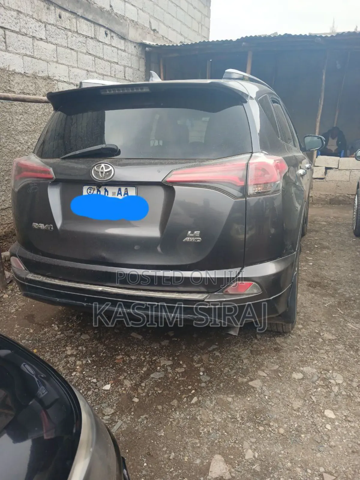 Toyota RAV4 LE AWD (2.5L 4cyl 6A) 2016 Gray