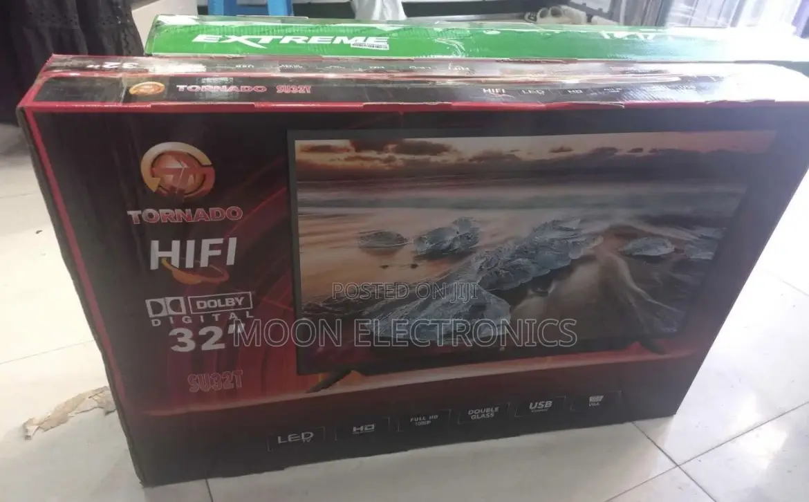 Tornado 32” Smart Android Tv – Compact Stylish!