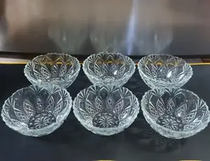 Photo - Made in Indonesia Set of Six Small Crystal Bowls