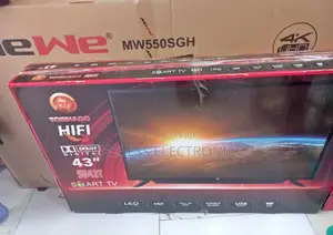 Tornado 43” Smart Android Tv – Big Screen, Smart Choice!