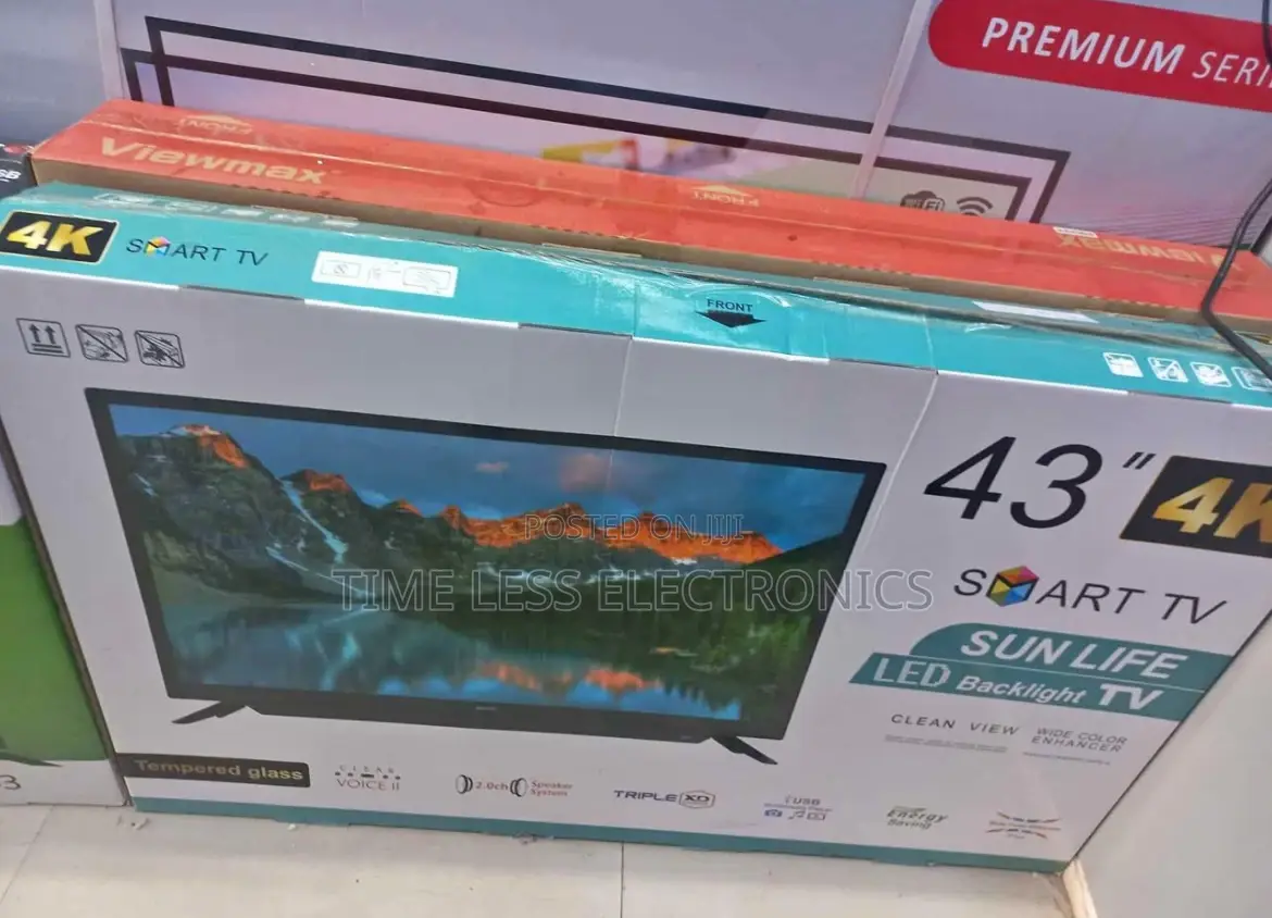 Sun Life 43” Smart Tv – Big Screen, Brilliant Picture!