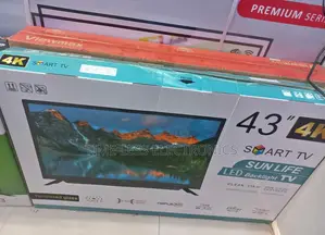 Sun Life 43” Smart Tv – Big Screen, Brilliant Picture!