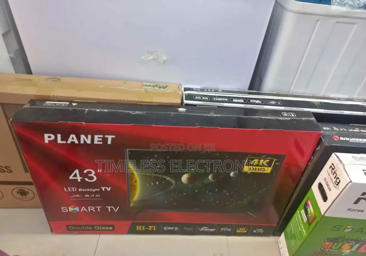 Planet 43” Smart Tv – Stunning Picture Smart Features!