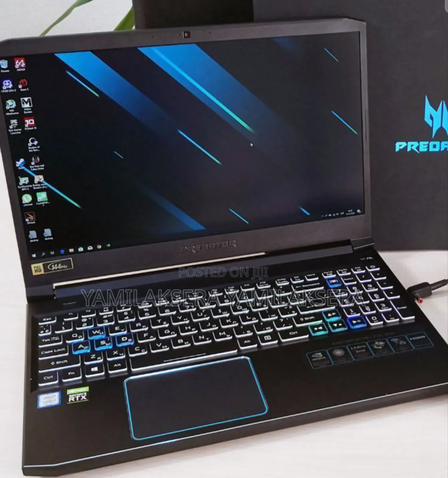 New Laptop Acer Predator Helios 300 16GB Intel Core I7 SSD 1T