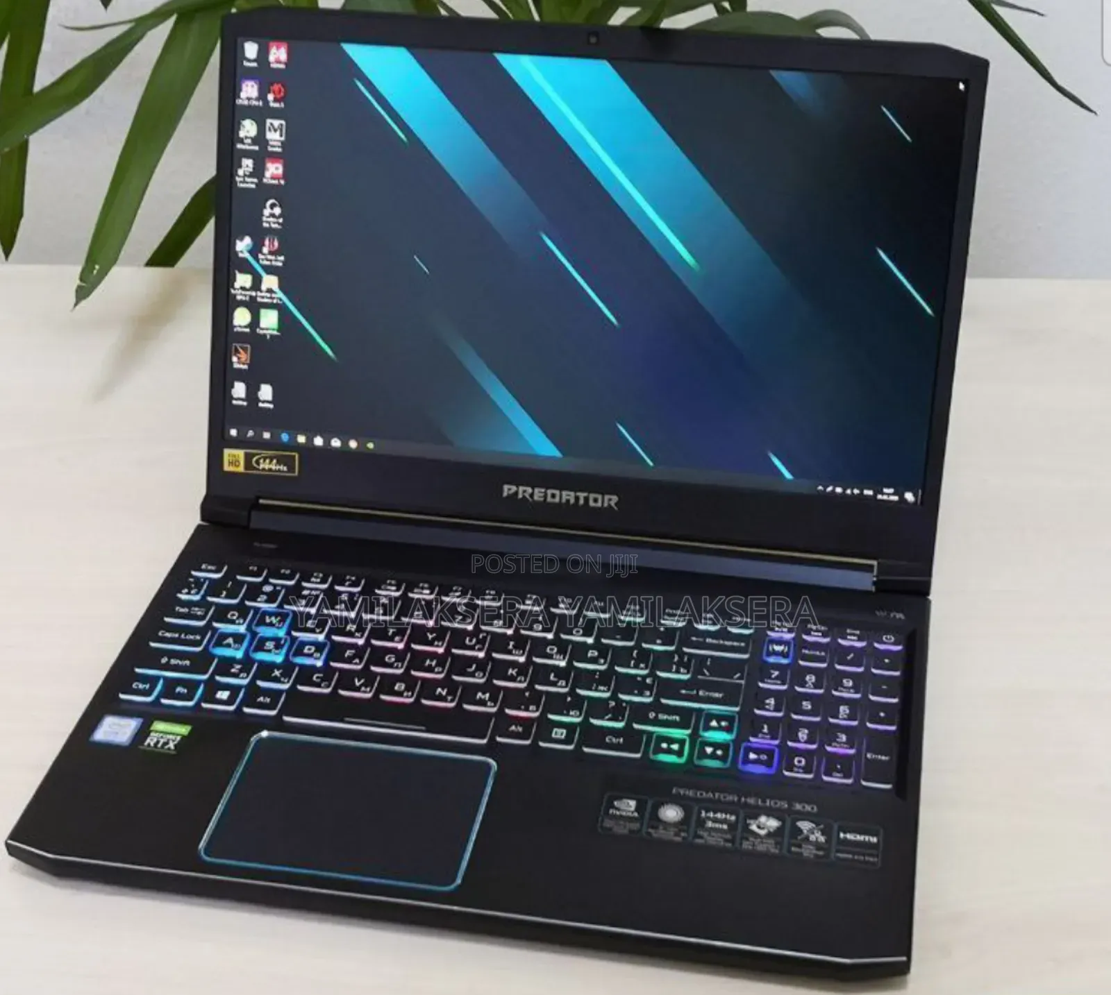 New Laptop Acer Predator Helios 300 16GB Intel Core I7 SSD 1T