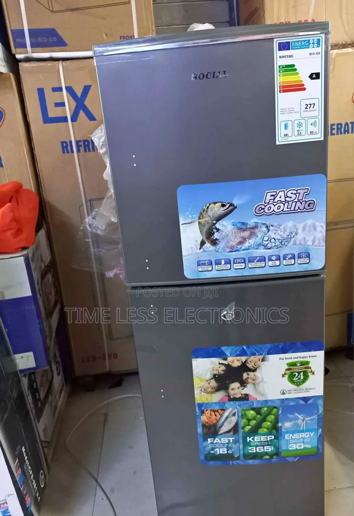 Social 320l Refrigerator – Spacious Reliable!