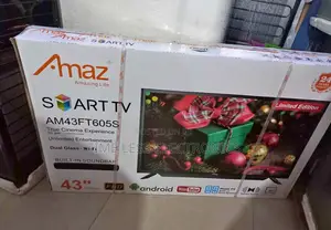 Amaz 43” Smart Tv – Big Screen, Smart Entertainment!