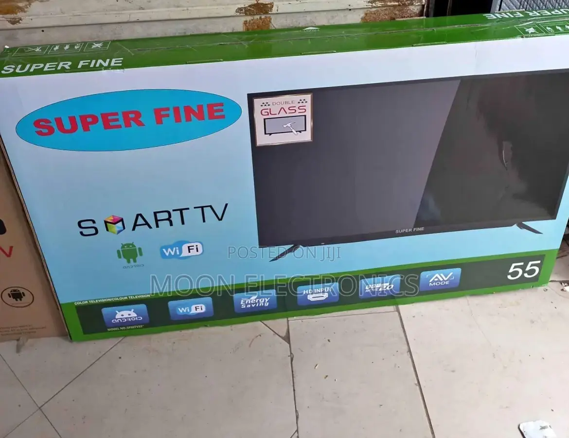 Super Fine 55” Smart Tv – Immersive Viewing Experience!