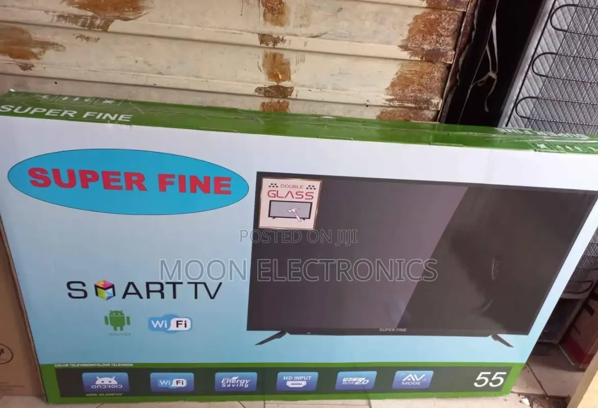 Super Fine 55” Smart Tv – Immersive Viewing Experience!