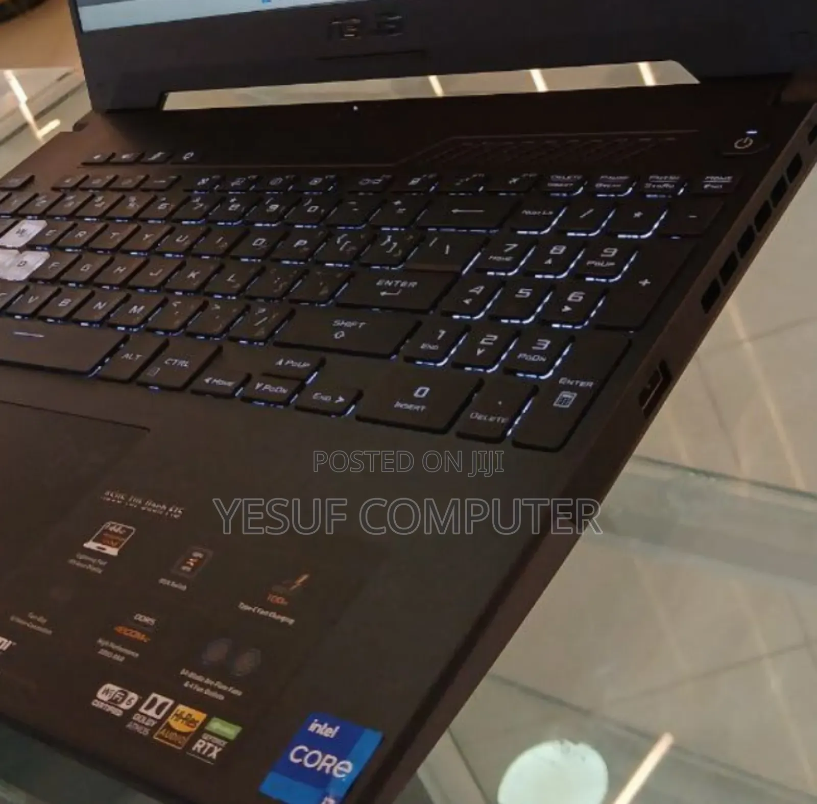 New Laptop Asus TUF Dash F15 16GB Intel Core I7 SSD 512GB