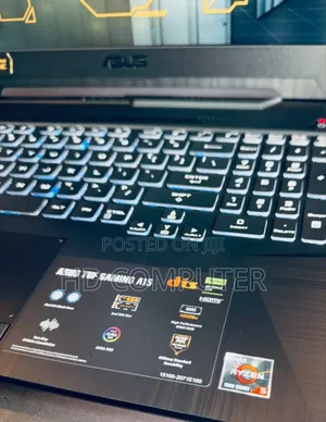 New Laptop Asus TUF Gaming A15 16GB AMD Ryzen 7 SSD 512GB