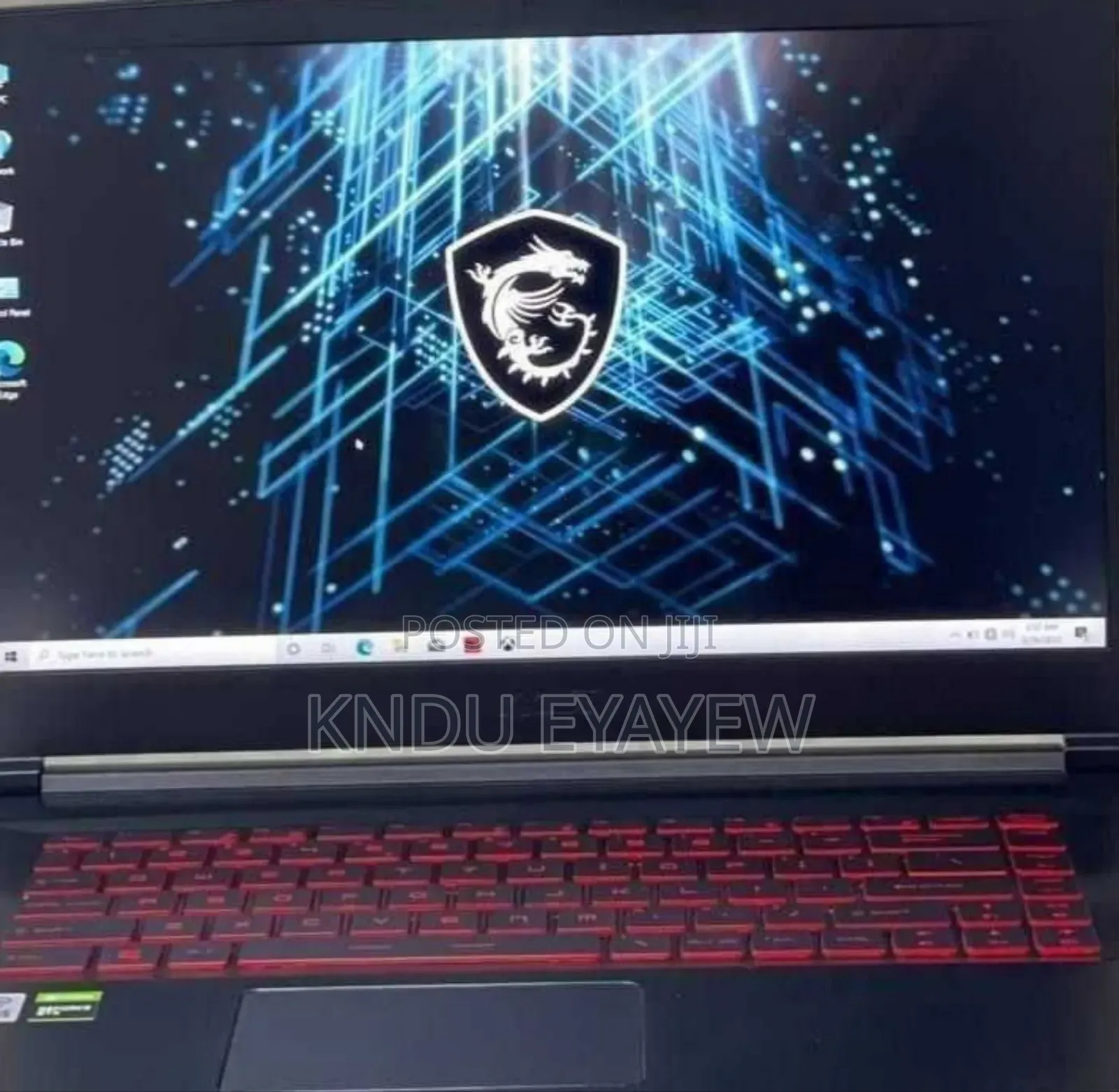 New Laptop MSI GF63 8GB Intel Core I5 SSD 256GB