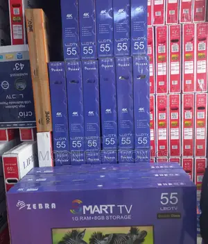 Photo - Zebra 55” Smart Tv – Large Screen, Smart Entertainment!