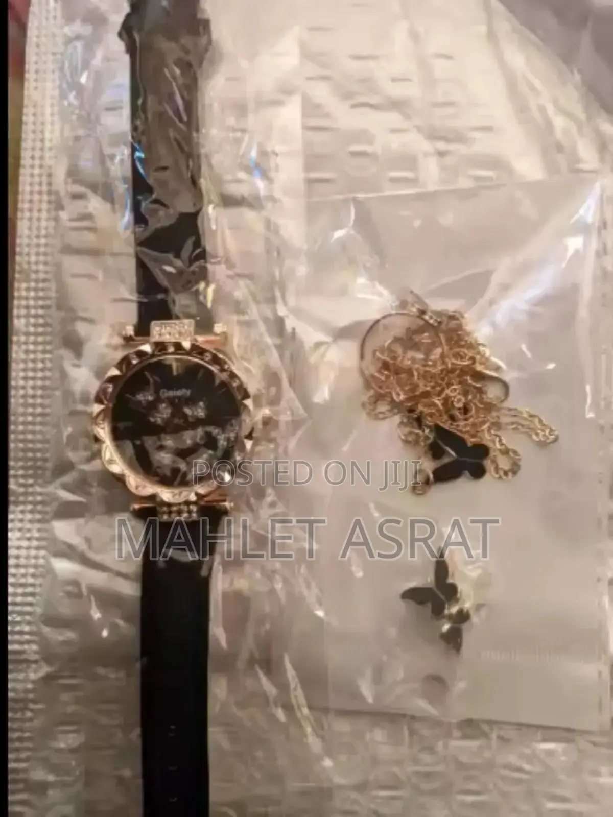 Watch , Earrings , Necklace , Bracelet , Ring