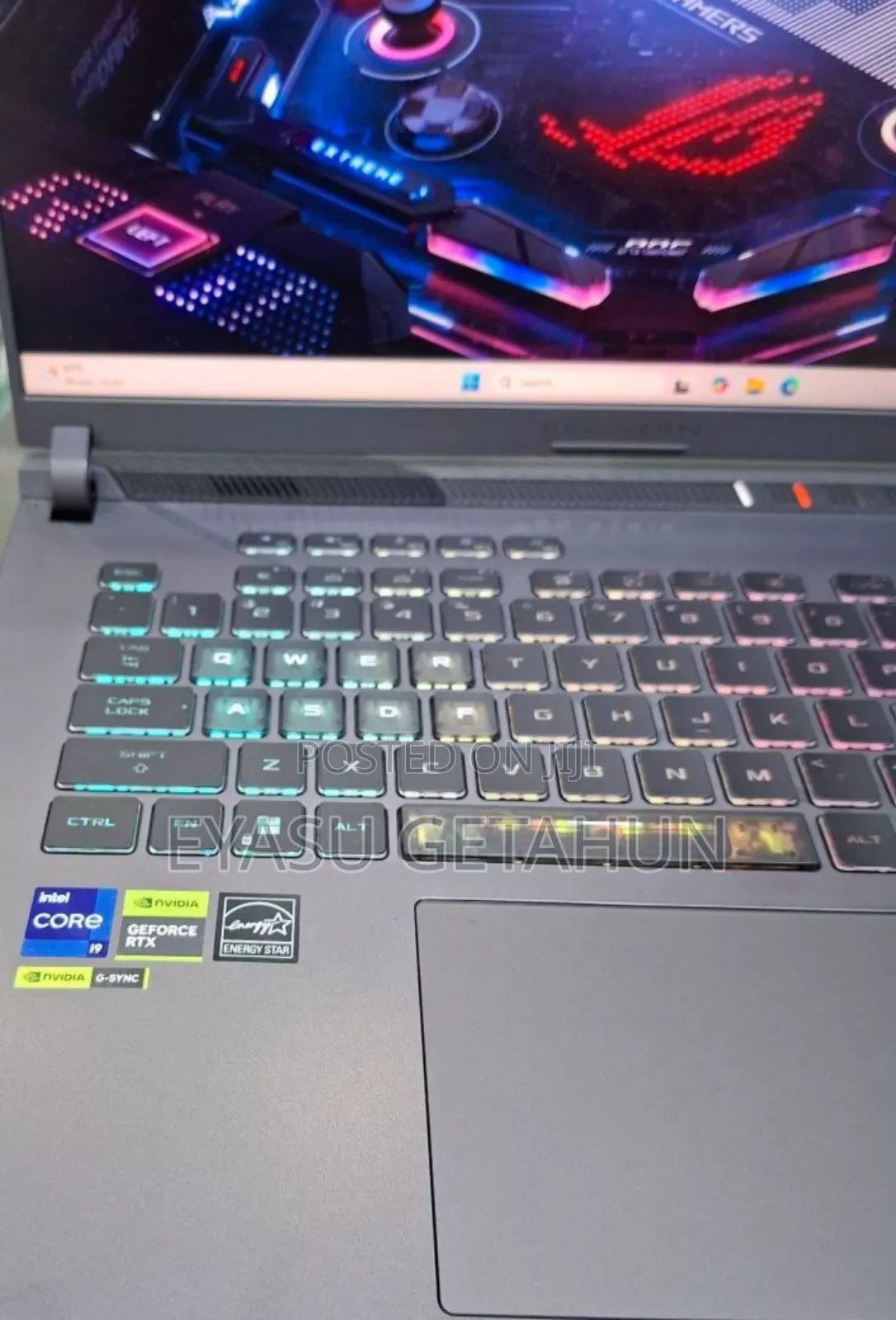 New Laptop Asus ROG Strix G15 32GB Intel Core I9 SSD 1T