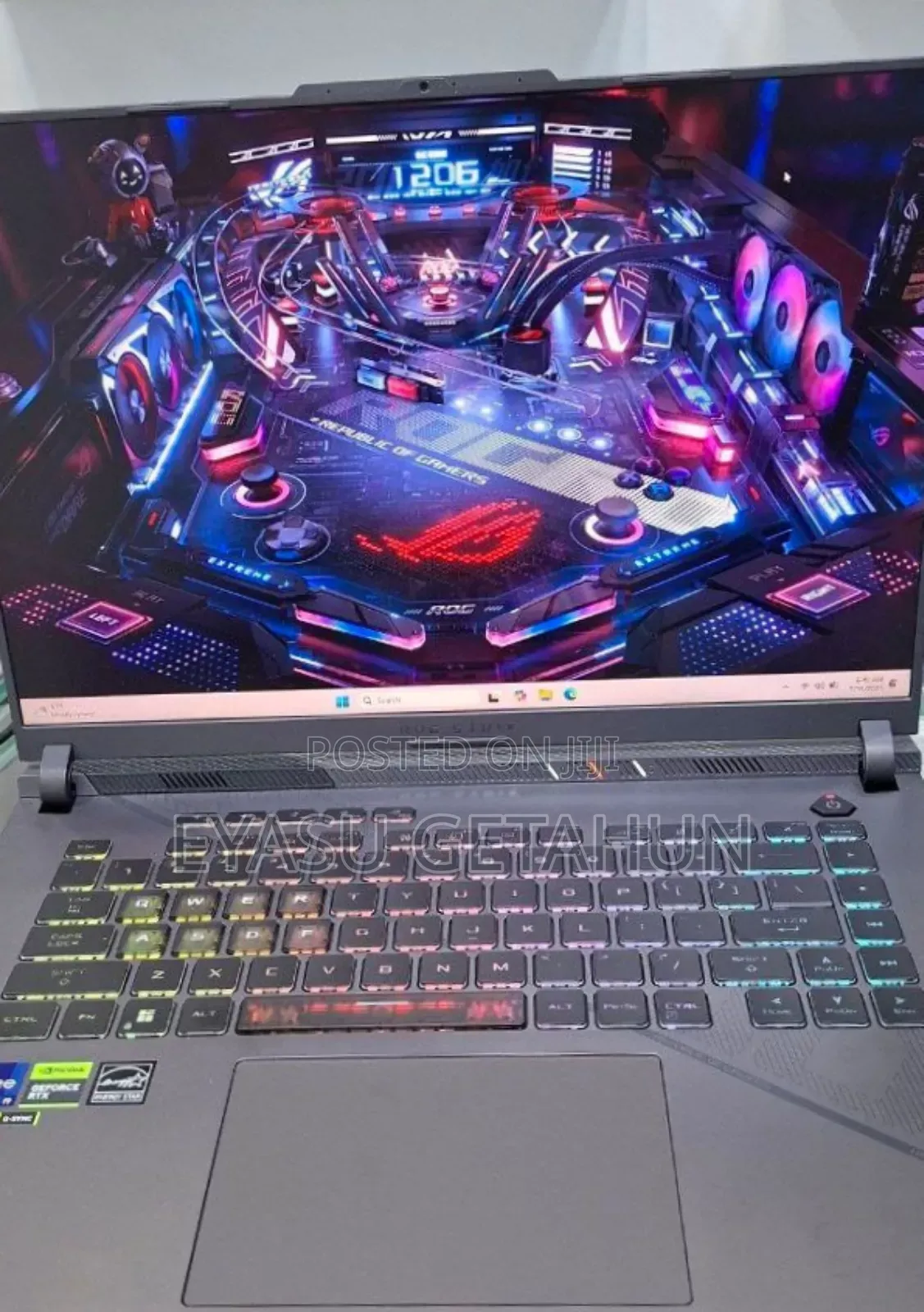 New Laptop Asus ROG Strix G15 32GB Intel Core I9 SSD 1T