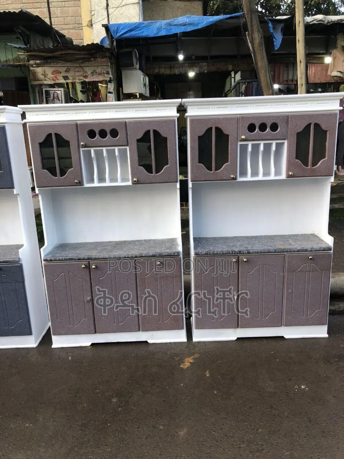 በጥራት የተሰሩ 1.20c.M ኪችን ካብኔቶች