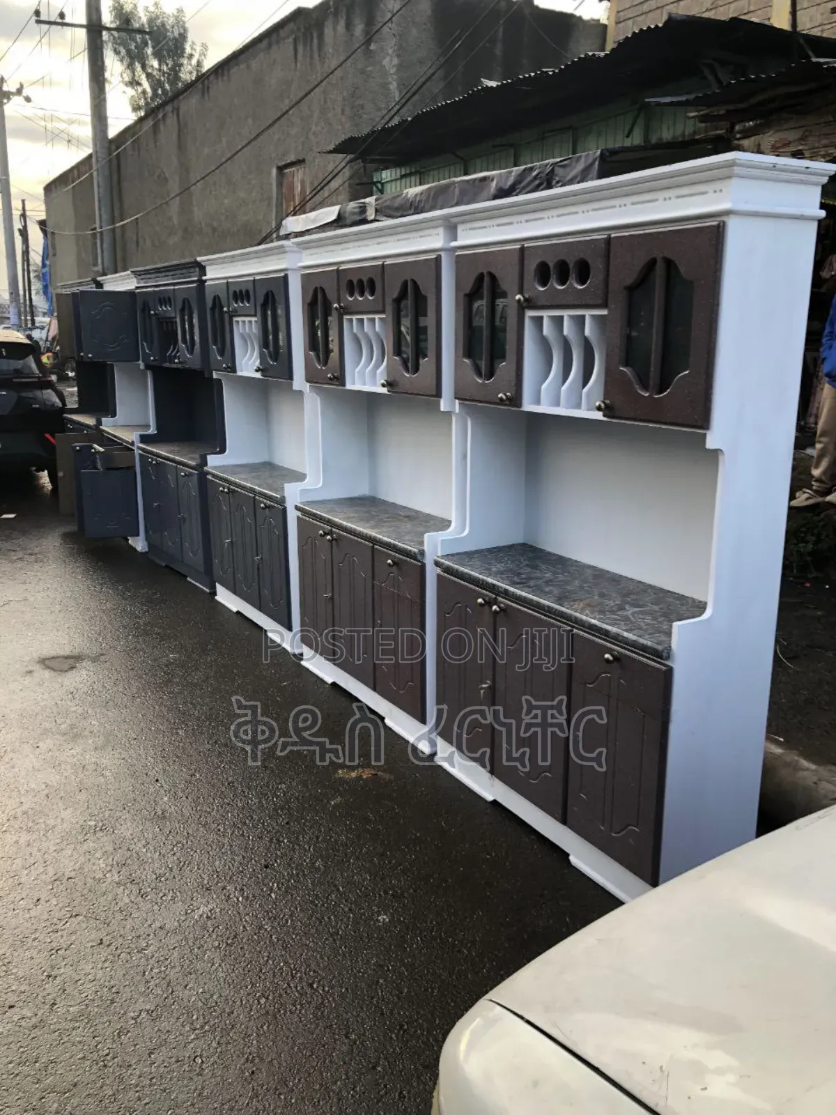 በጥራት የተሰሩ 1.20c.M ኪችን ካብኔቶች