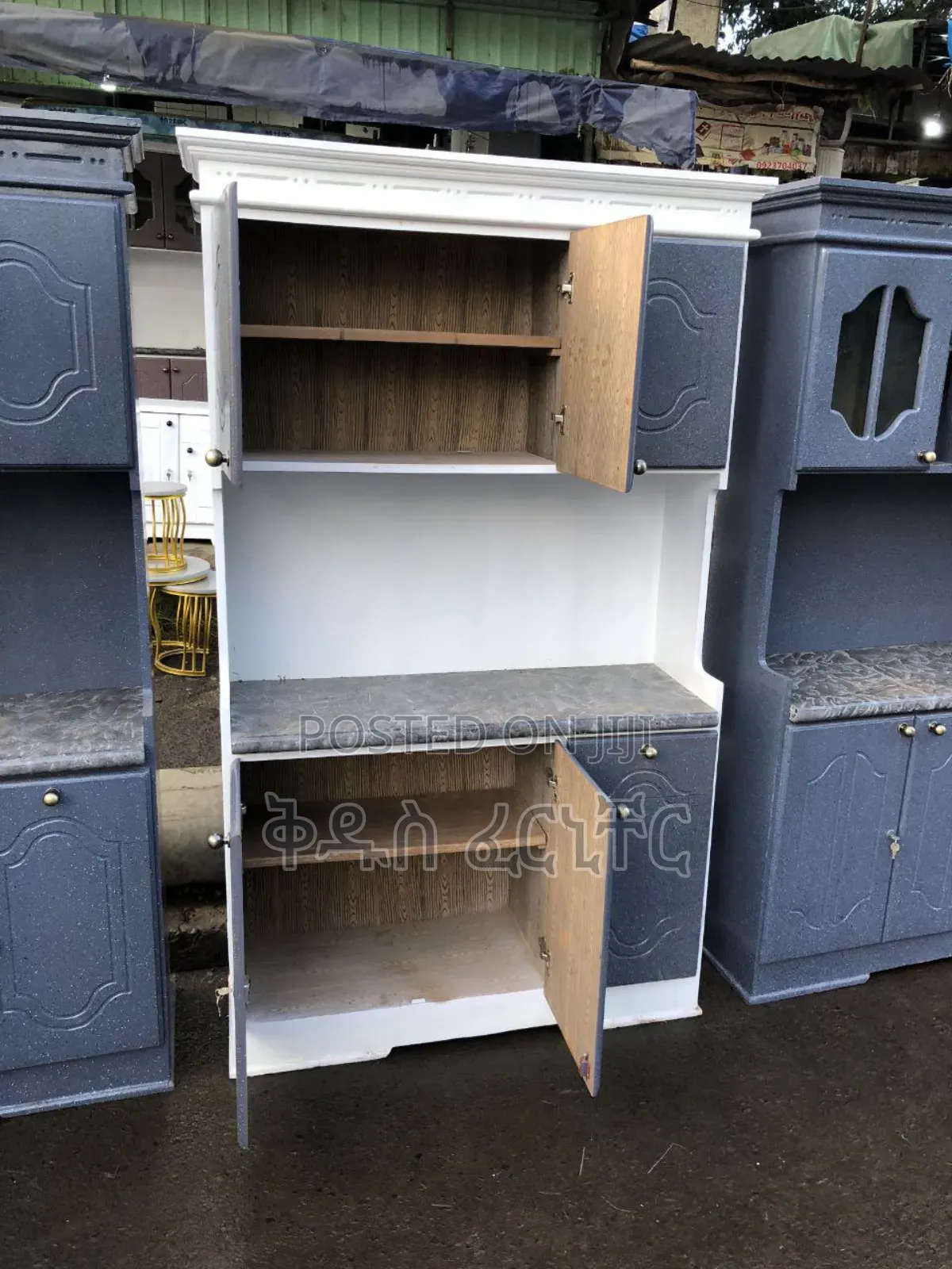 በጥራት የተሰሩ 1.20c.M ኪችን ካብኔቶች