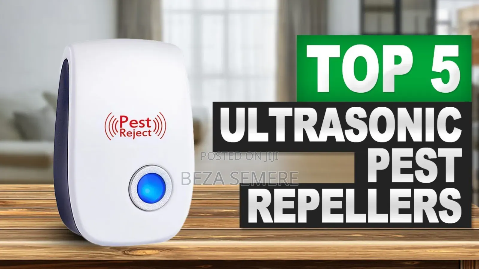 Ultra Sonic Past Repellent Rudi