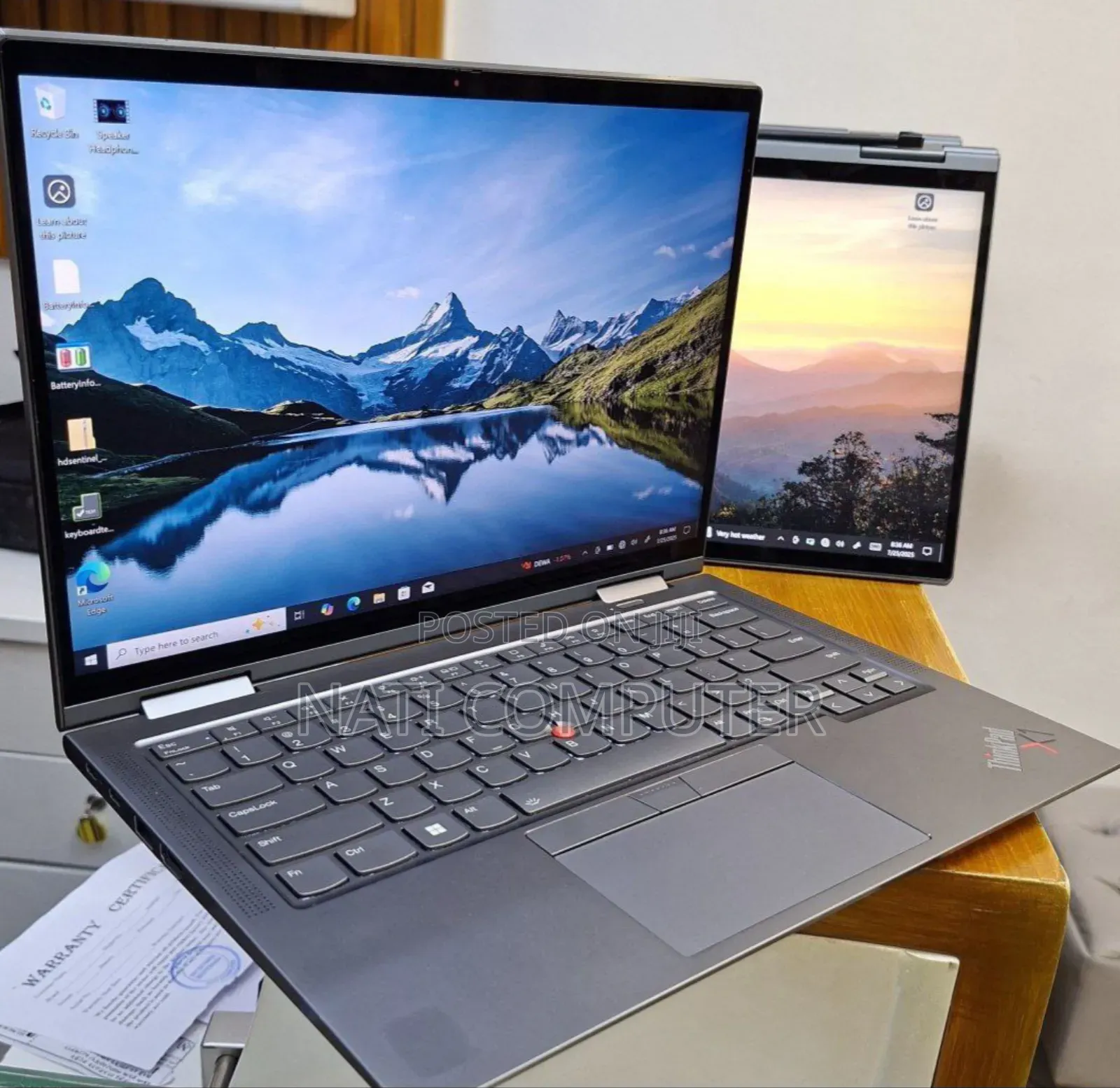 New Laptop Lenovo Thinkpad X1 Yoga 32GB Intel Core I7 SSD 512GB