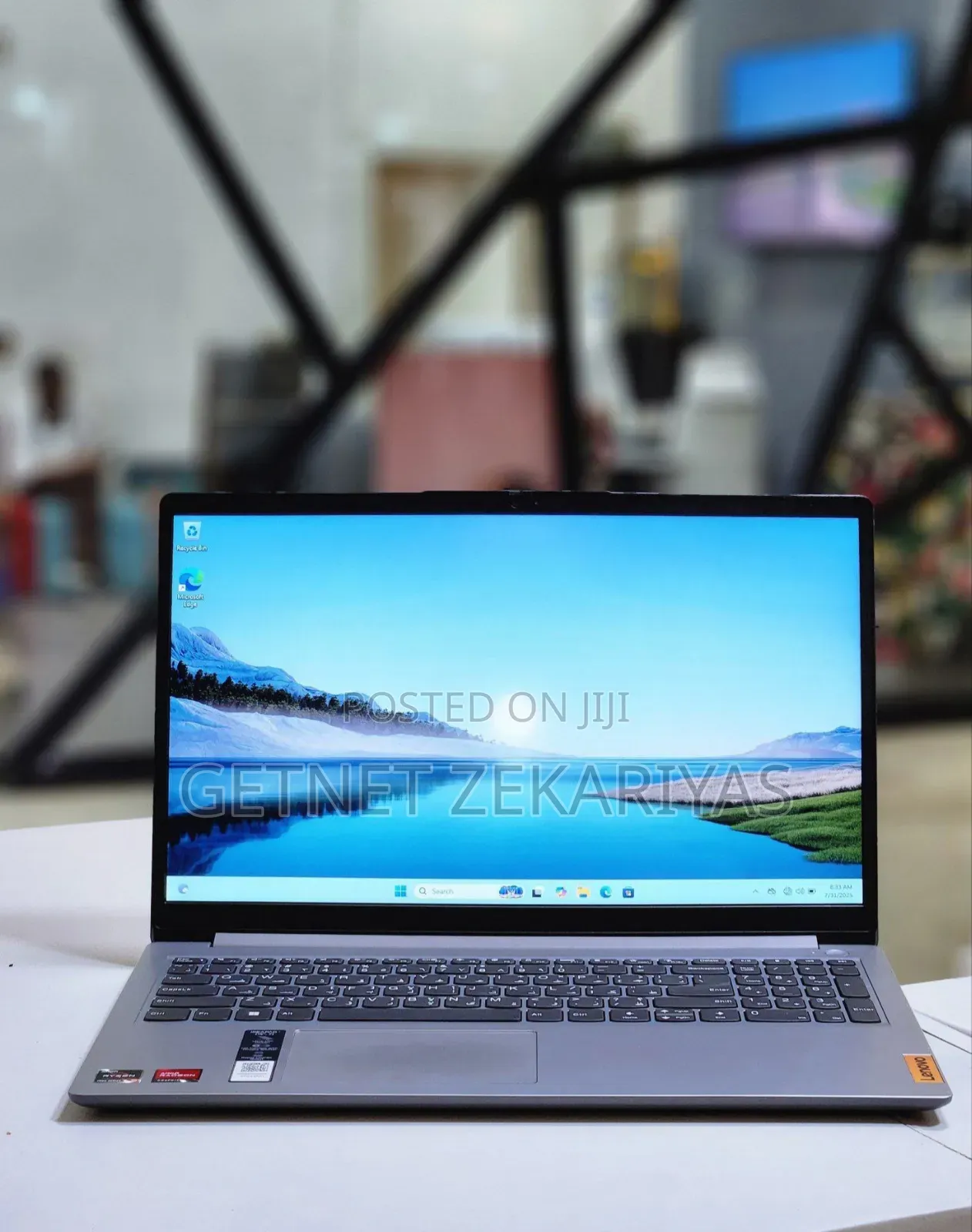 New Laptop Lenovo Ideapad 3 8GB AMD Ryzen 5 SSD 512GB