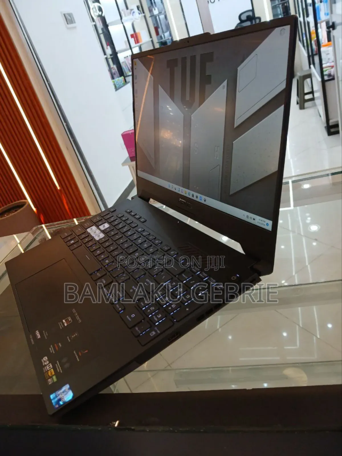 New Laptop Asus TUF Dash F15 16GB Intel Core I7 SSD 512GB