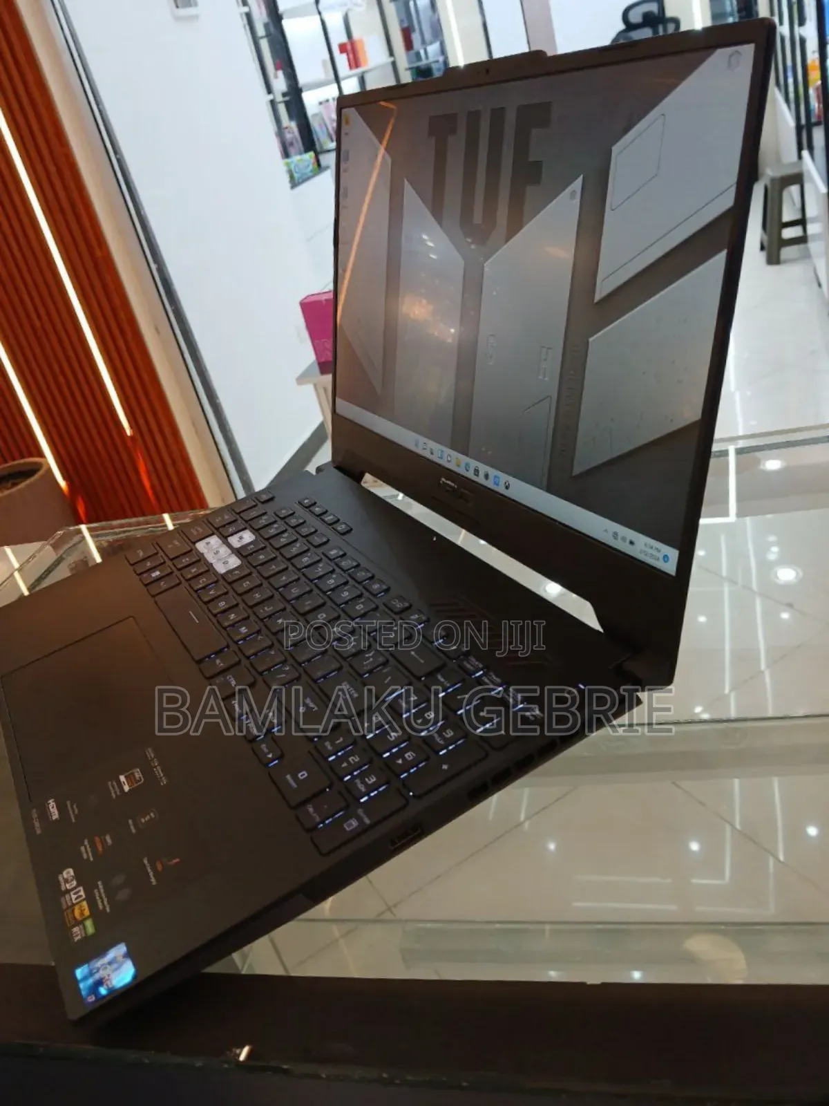 New Laptop Asus TUF Dash F15 16GB Intel Core I7 SSD 512GB