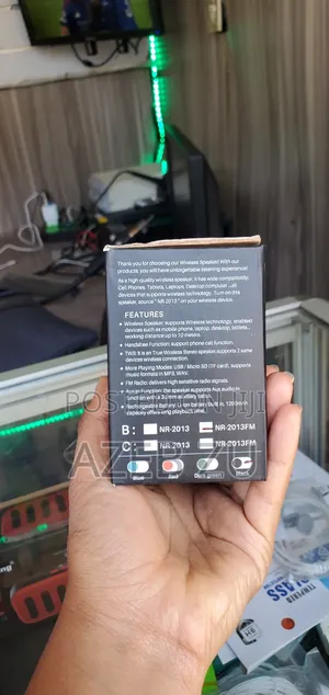 Nr—2013 Wireless Speaker