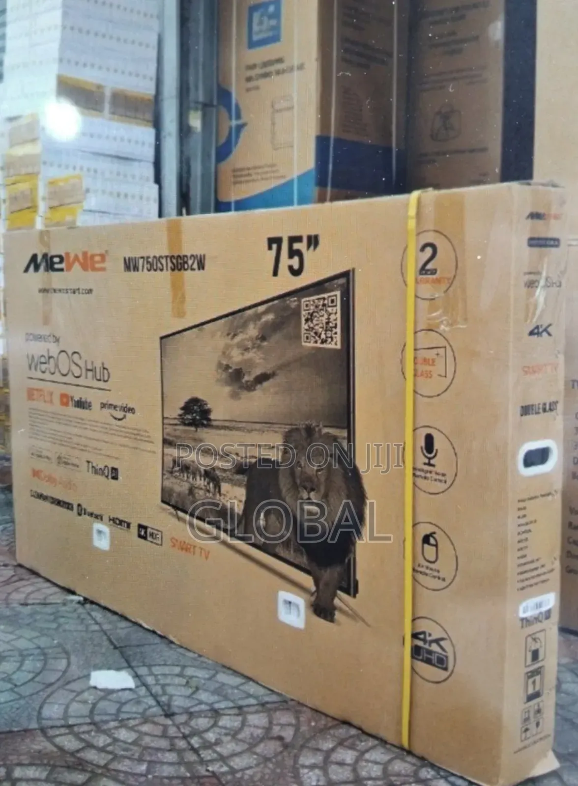 75inch Mewe Webos 2025model Tv