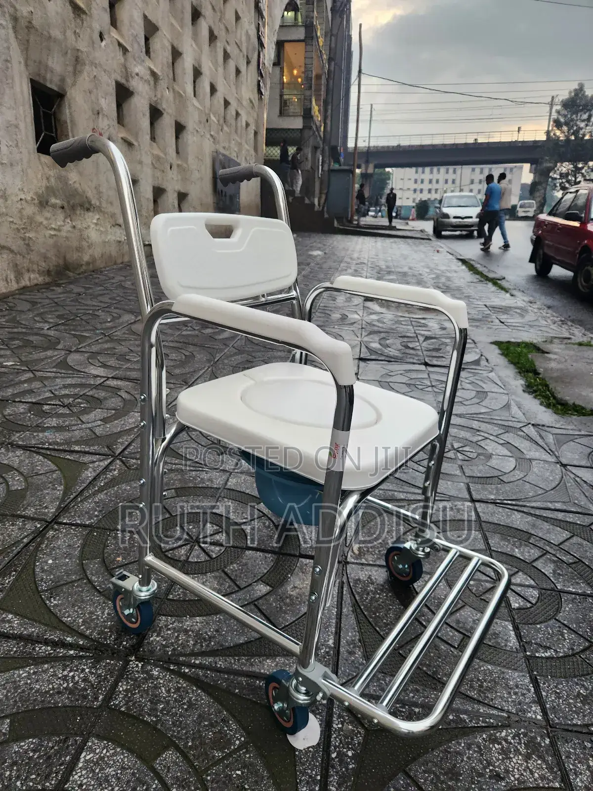 Four Wheel Commode Wheelchair痛經wheelchair晁一wheelchair Medical Wilachr