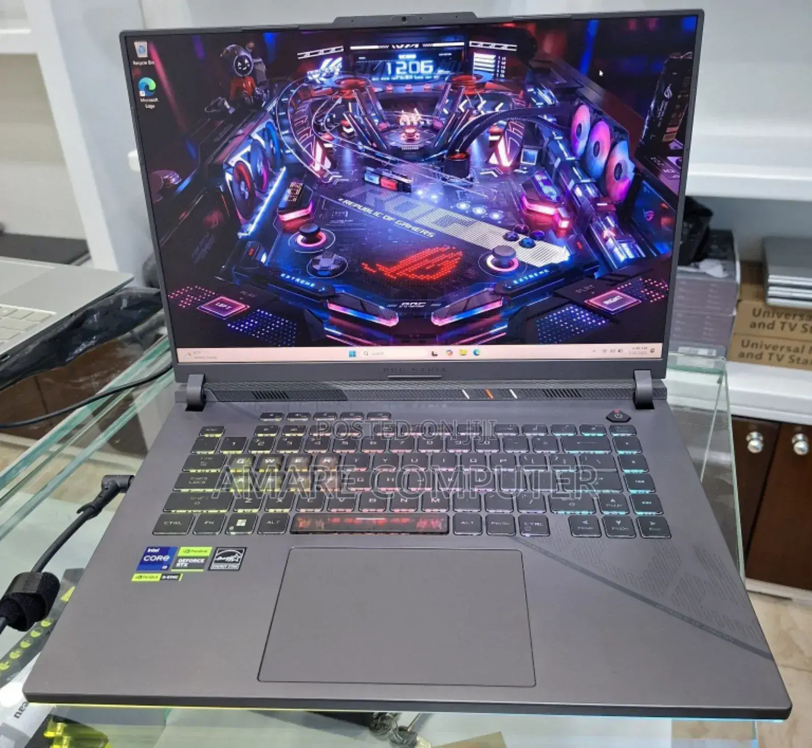 New Laptop Asus ROG Strix G16 G614 32GB Intel Core I9 SSD 1T