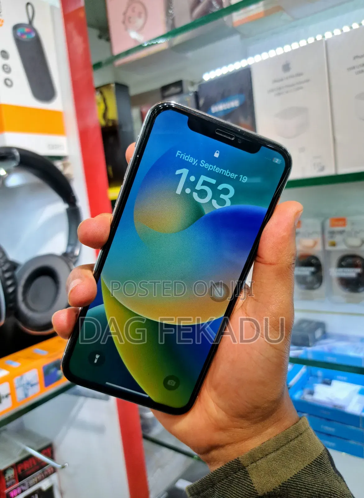 New Apple iPhone X 256 GB White