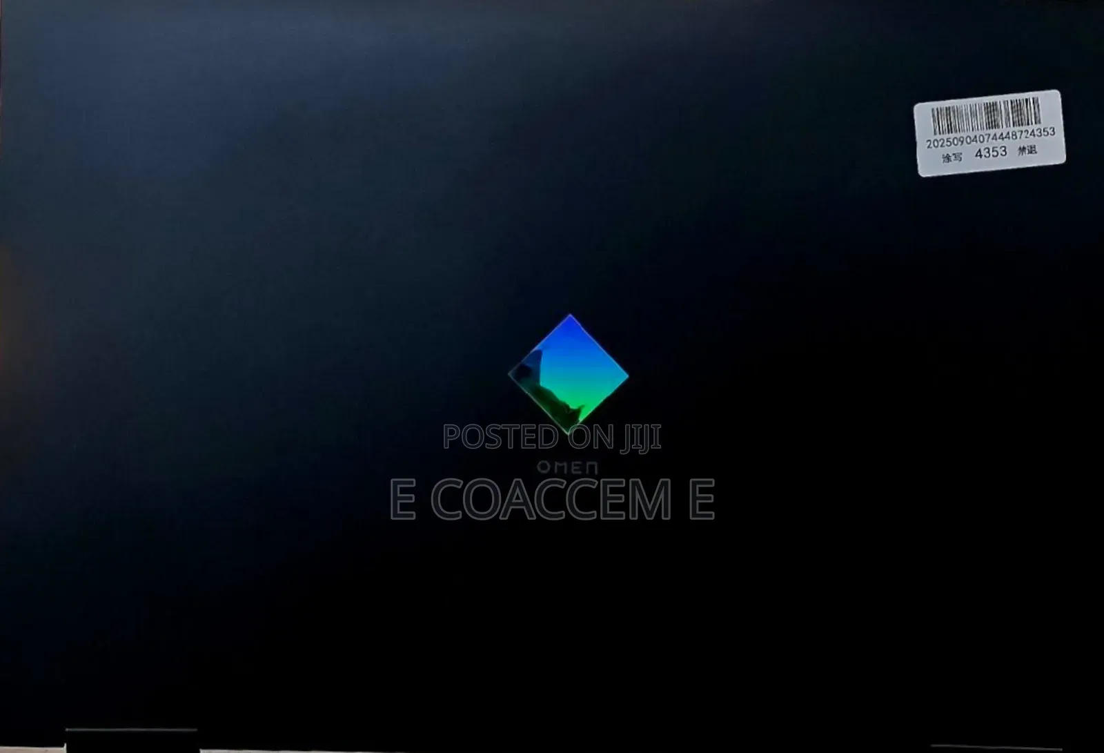 New Laptop HP Omen 17 16GB Intel Core I9 SSD 1T