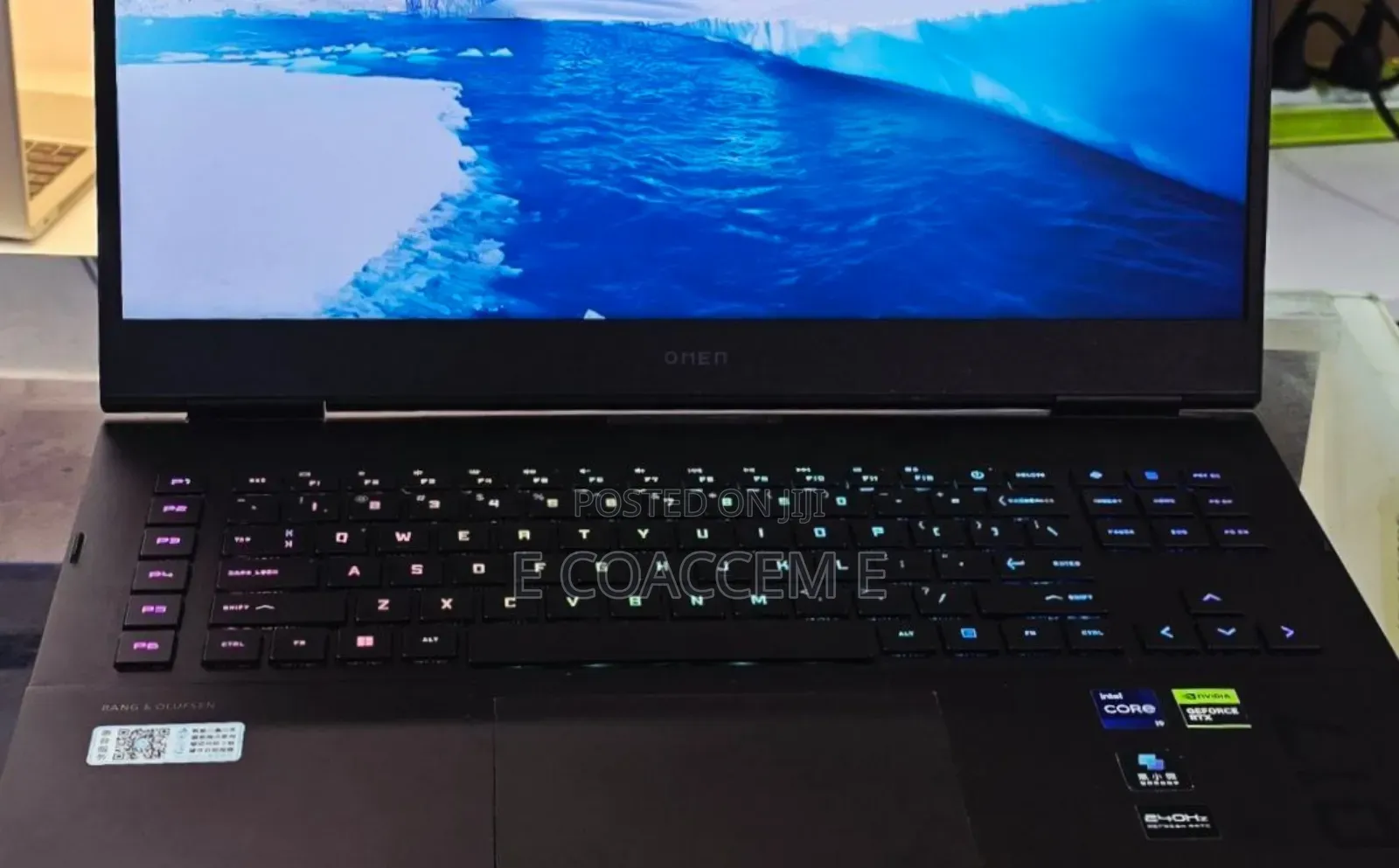 New Laptop HP Omen 17 16GB Intel Core I9 SSD 1T