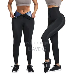 Women Waist Trainer Corset Sauna Yoga Pants Tummy Control Leggings