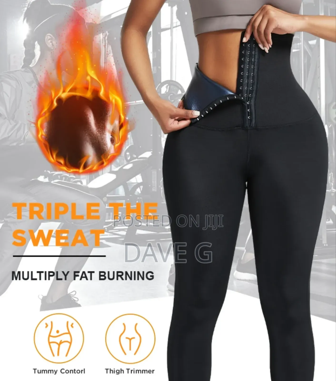 Women Waist Trainer Corset Sauna Yoga Pants Tummy Control Leggings