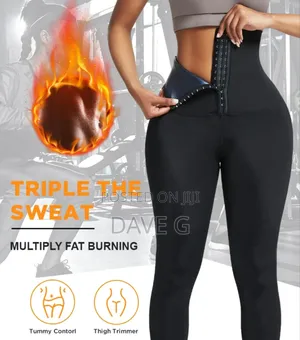 Women Waist Trainer Corset Sauna Yoga Pants Tummy Control Leggings