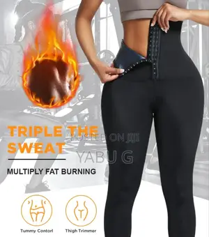 Women Waist Trainer Corset Sauna Yoga Pants Tummy Control Leggings