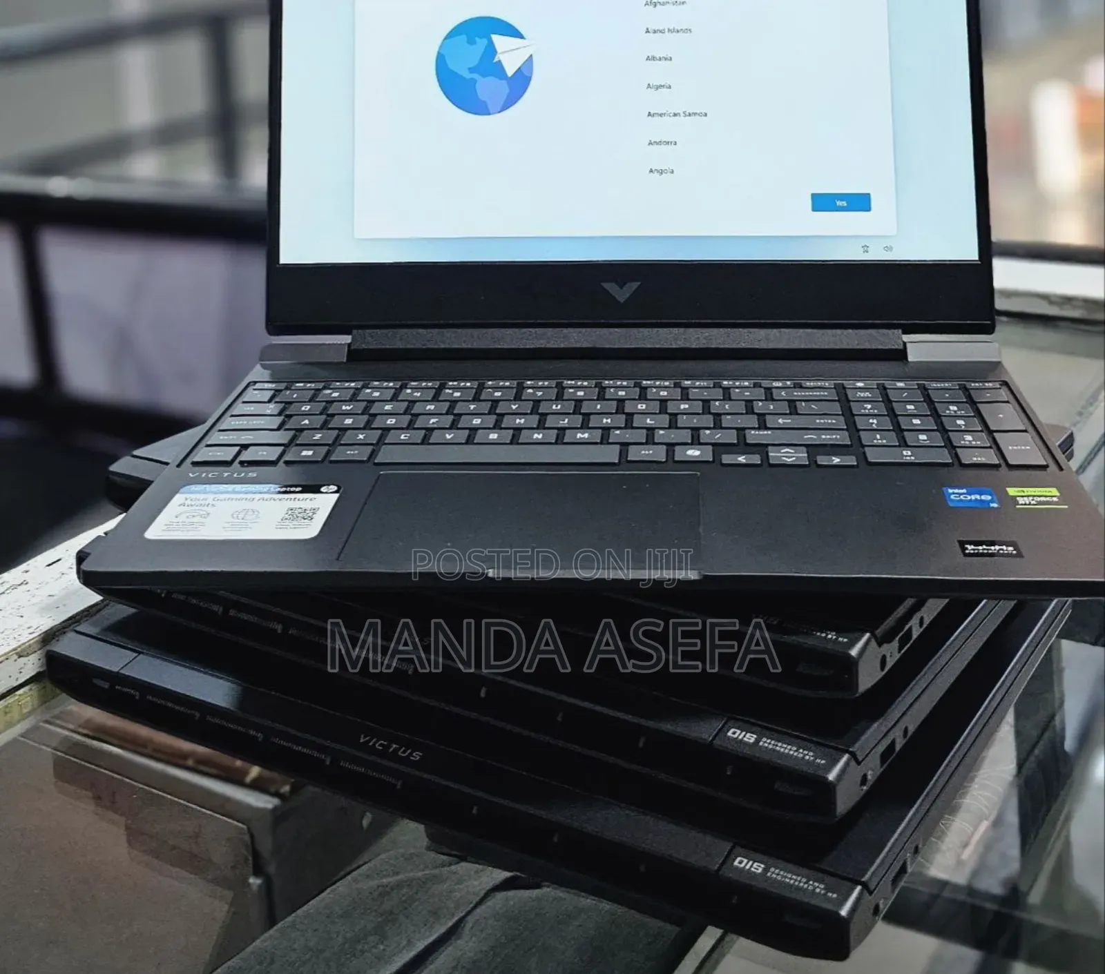 New Laptop HP Victus 15 8GB Intel Core I5 SSD 512GB