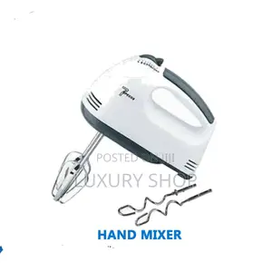 Photo - Hand Mixer 
 የእንቁላል እና ክሬም መምቻ