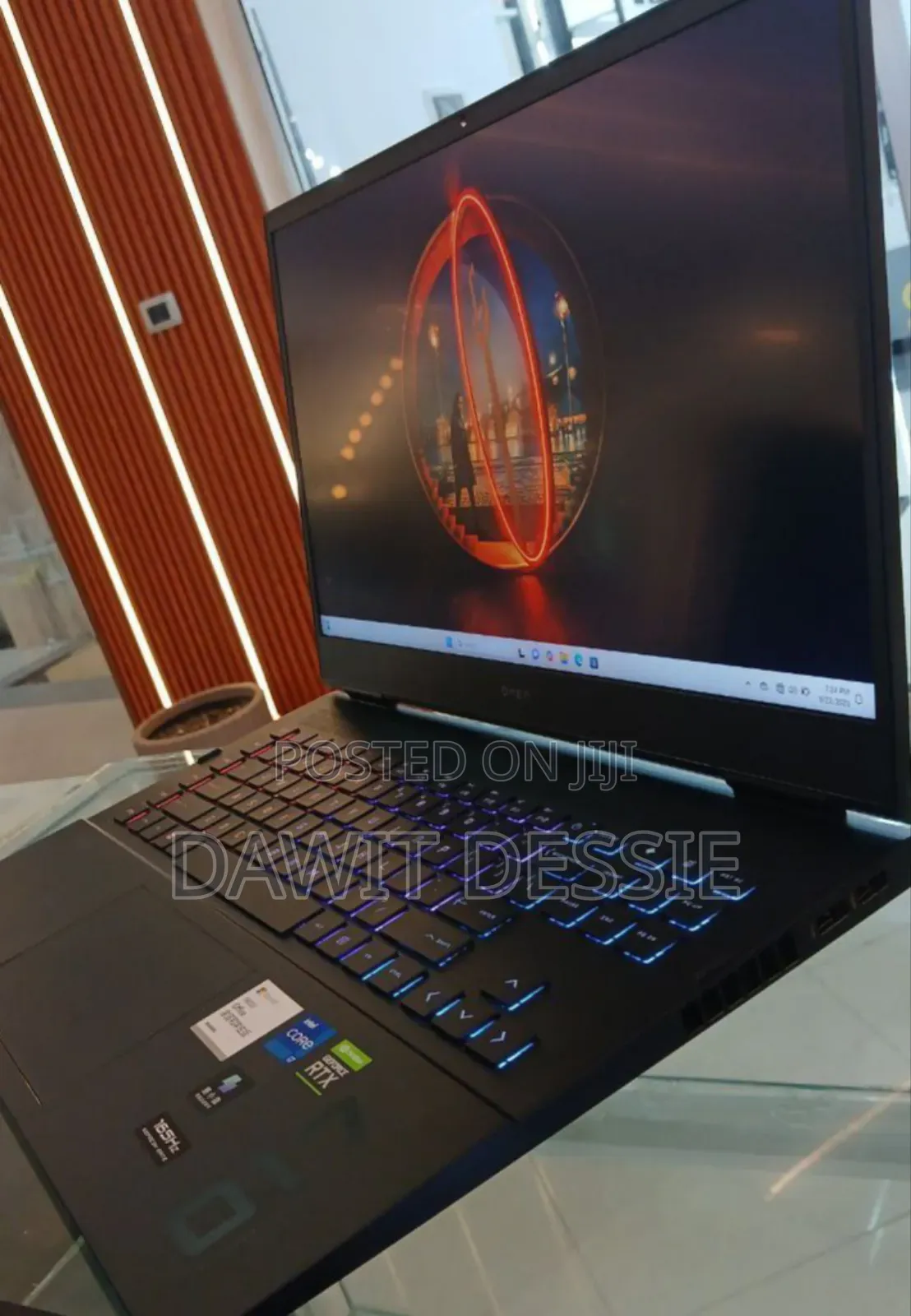 New Laptop HP Omen 17 16GB Intel Core I7 SSD 1T