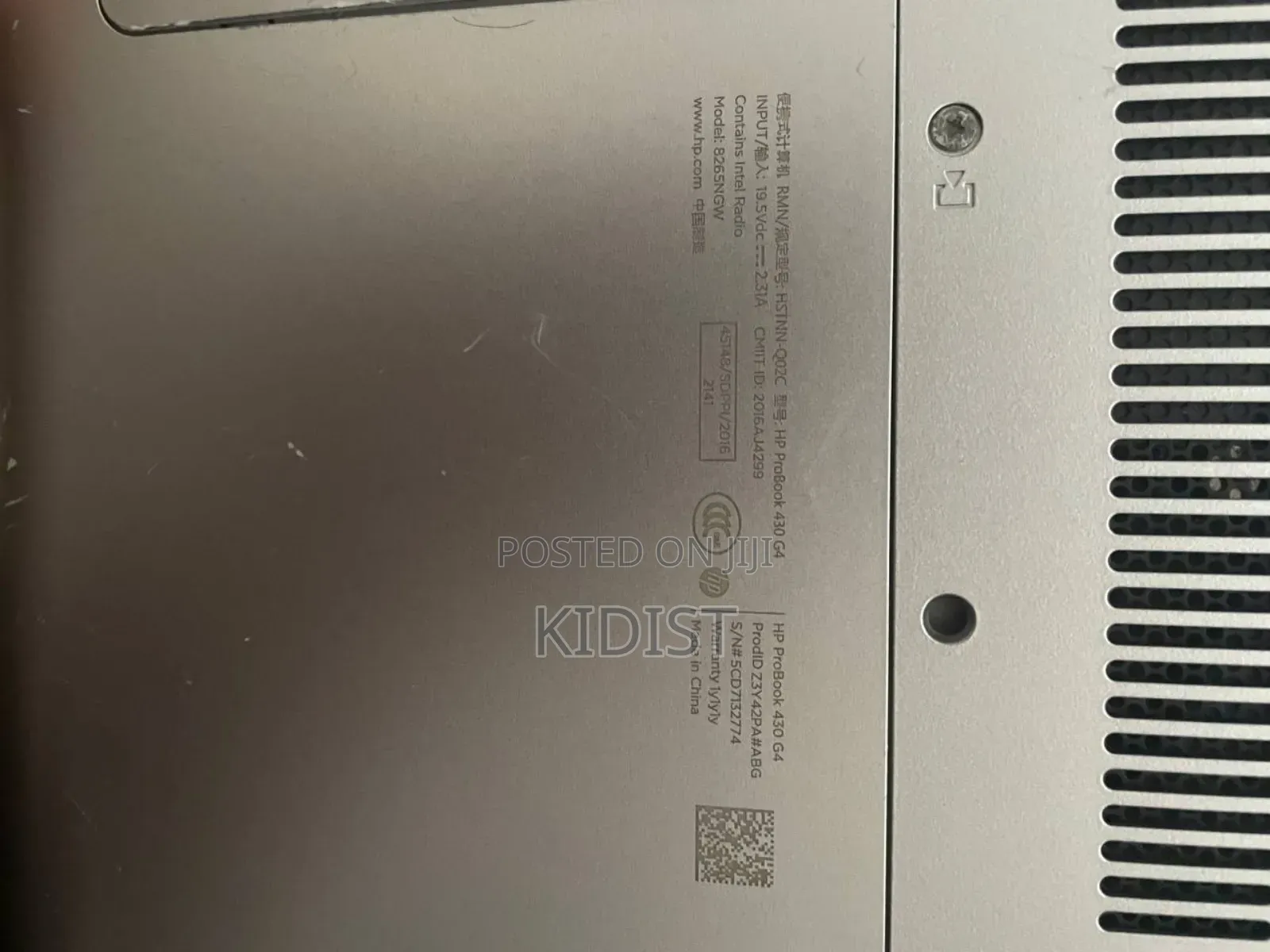 Laptop HP ProBook 430 G4 8GB Intel Core I5 HDD 1T