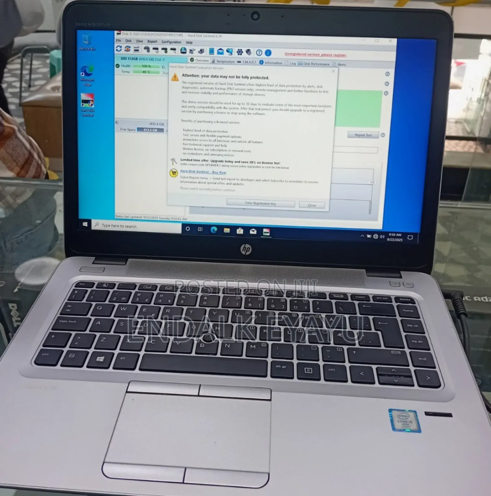 New Laptop HP EliteBook 840 G3 8GB Intel Core I5 SSD 512GB