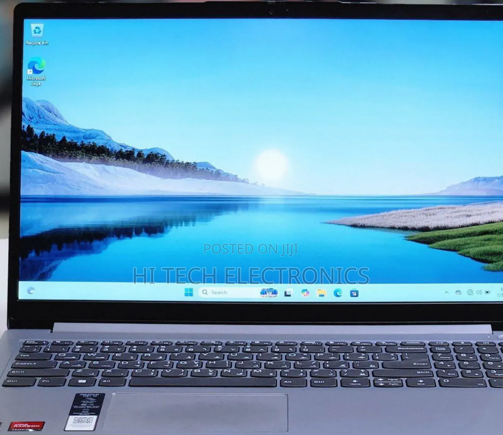 New Laptop Lenovo Ideapad 3 8GB AMD Ryzen 5 SSD 512GB