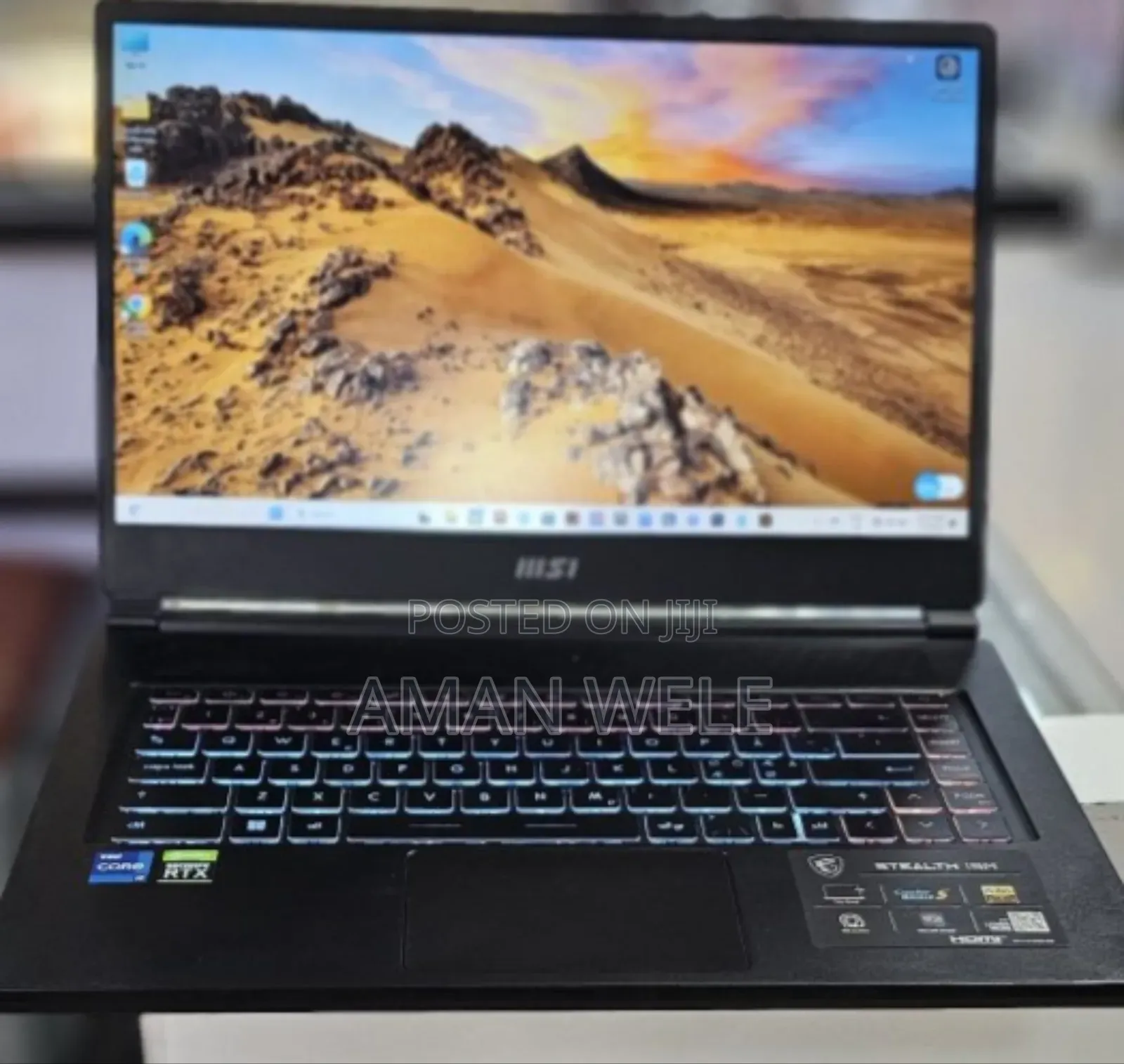 New Laptop MSI GF63 16GB Intel Core I7 SSD 1T