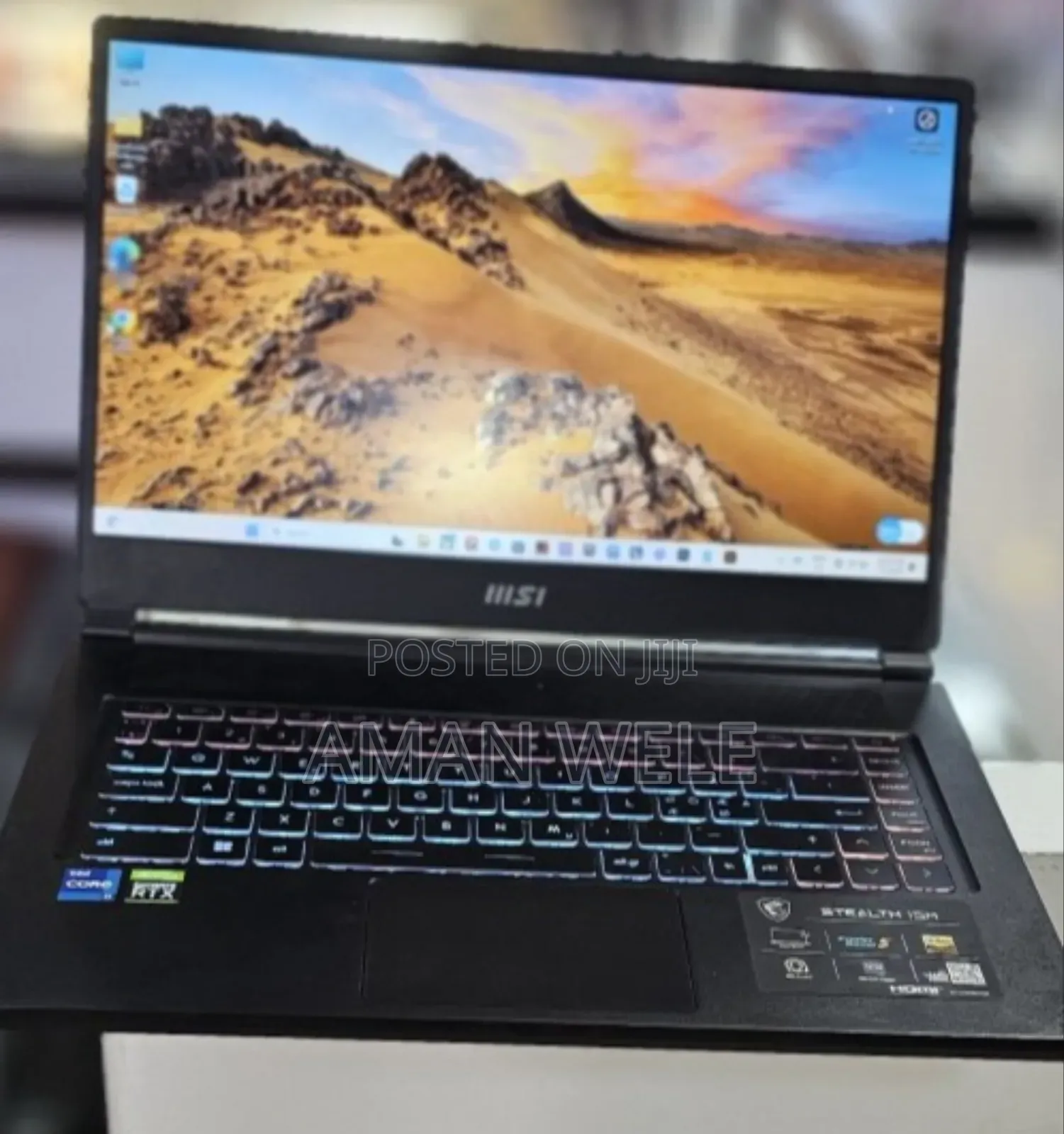 New Laptop MSI GF63 16GB Intel Core I7 SSD 1T