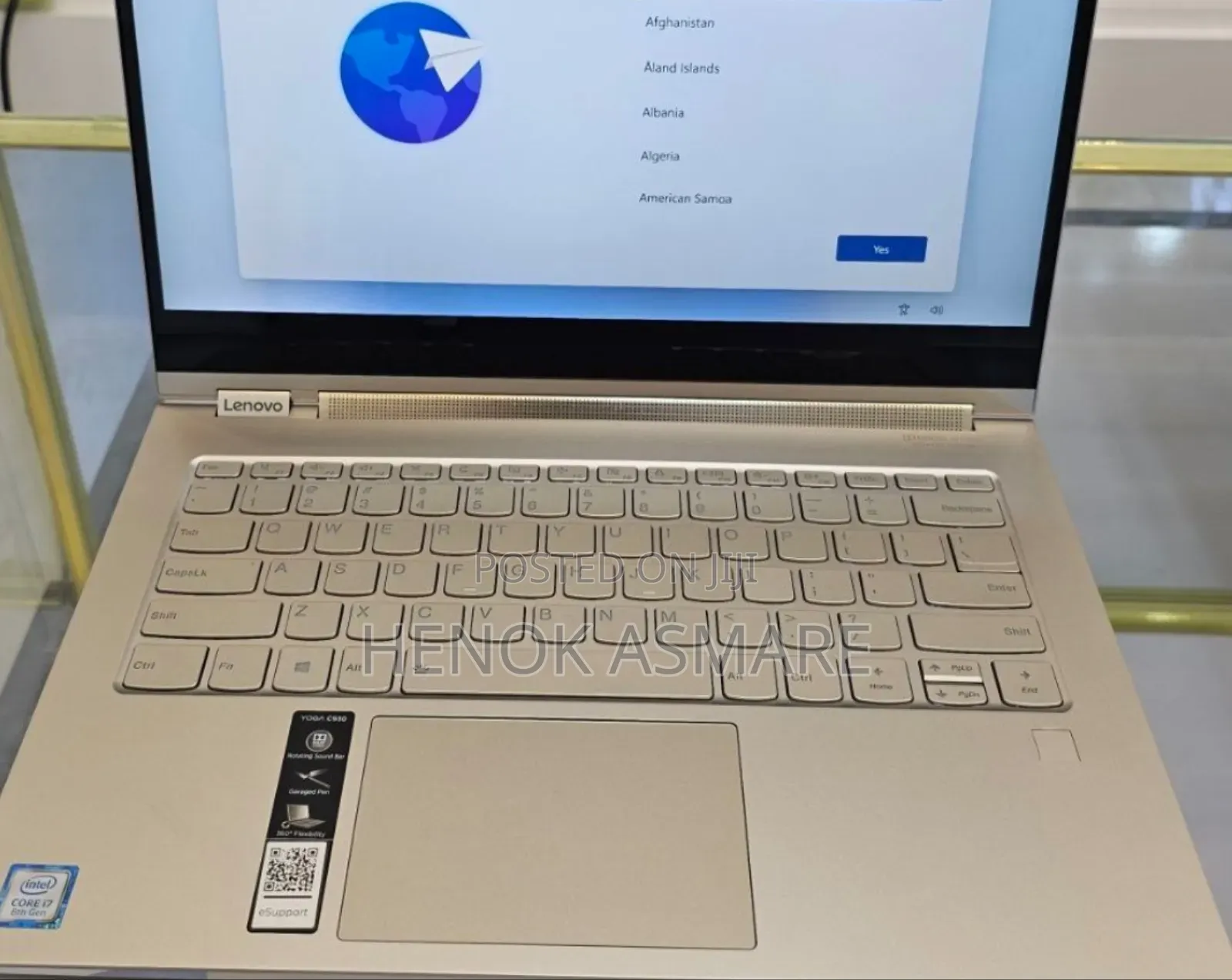 New Laptop Lenovo 16GB Intel Core I7 SSD 512GB